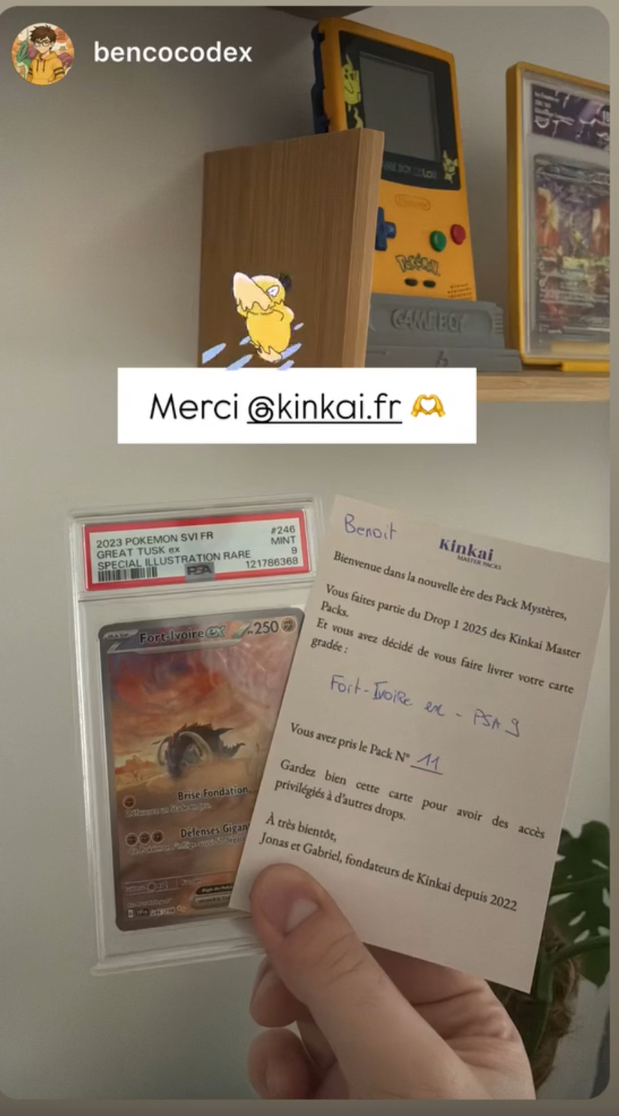 Merci Kinkai pour ce concept et cette authenticité !
