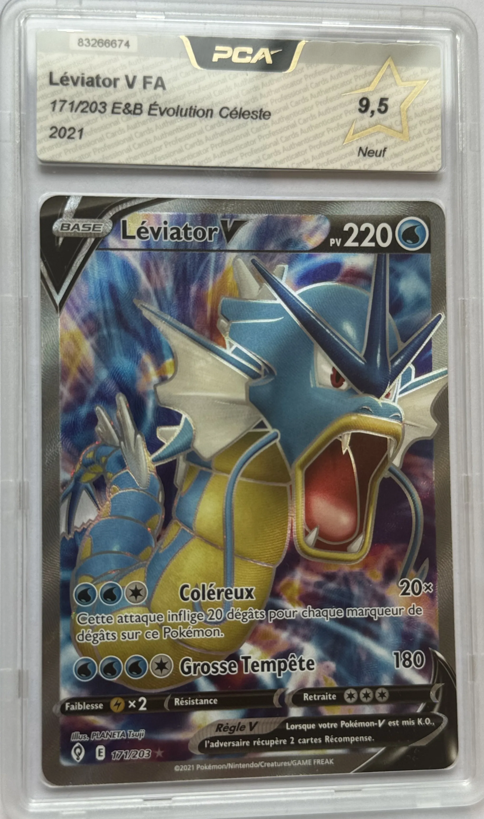 Léviator V FA - Pokemon (Evolution Céleste)